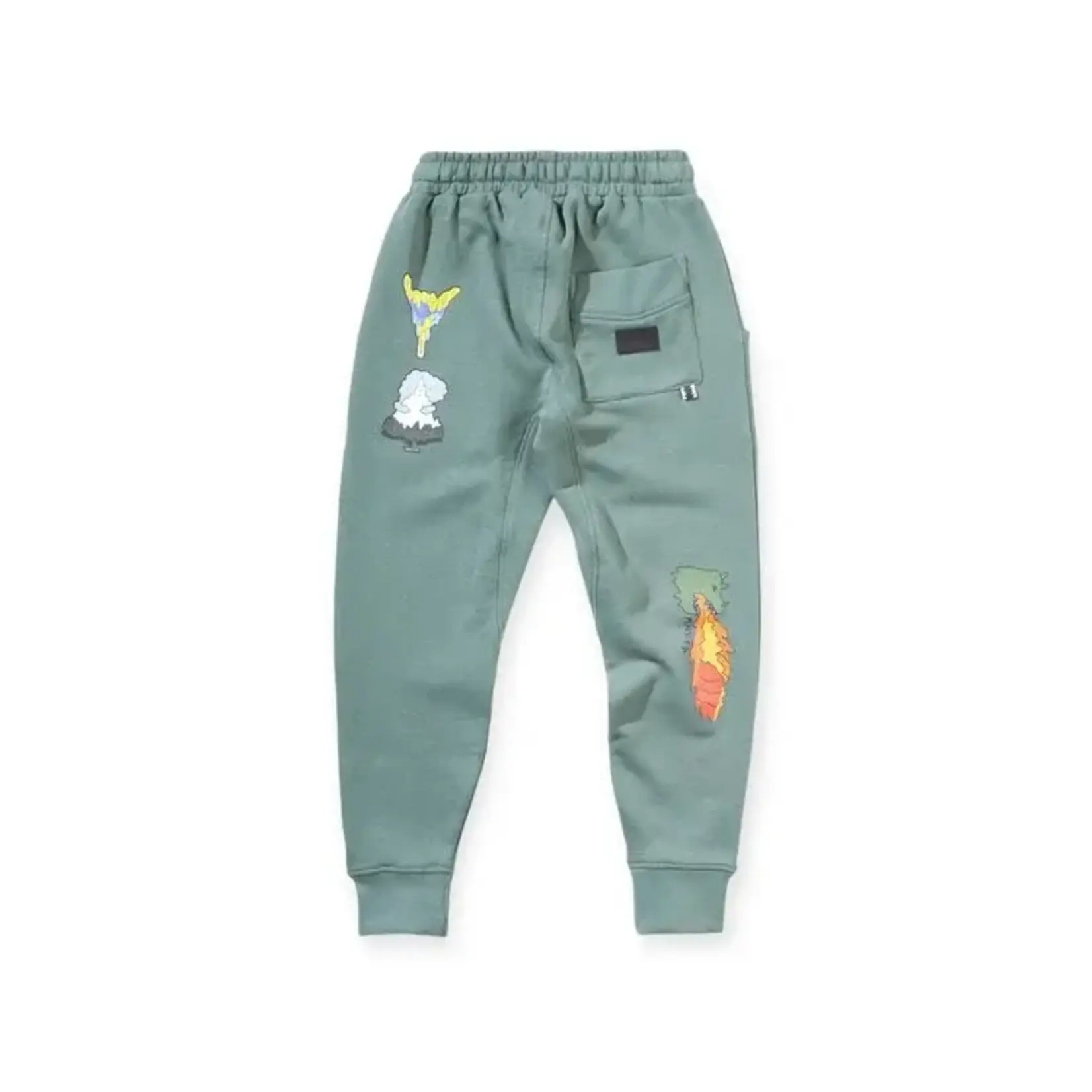 Munster Munster New Green Stickers Pant
