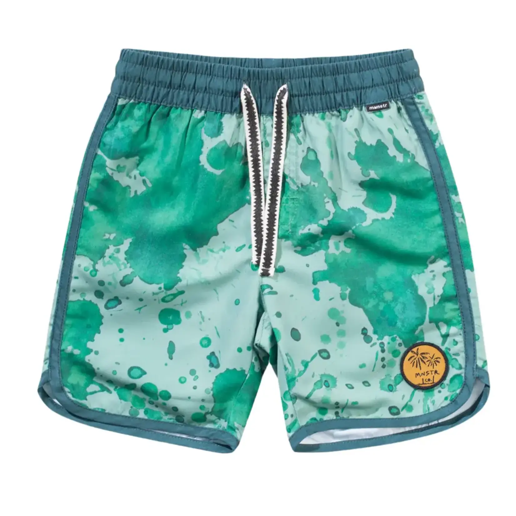 Munster Munster Ocean Green Warble Board Short