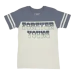 Tiny Whales Tiny Whales Natural/Navy Forever Young S/S T-Shirt