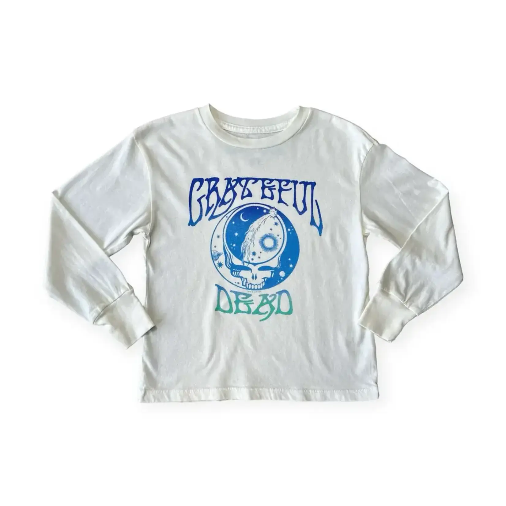 Rowdy Sprout Rowdy Sprout Vintage White Grateful Dead Moonlight L/S Tee