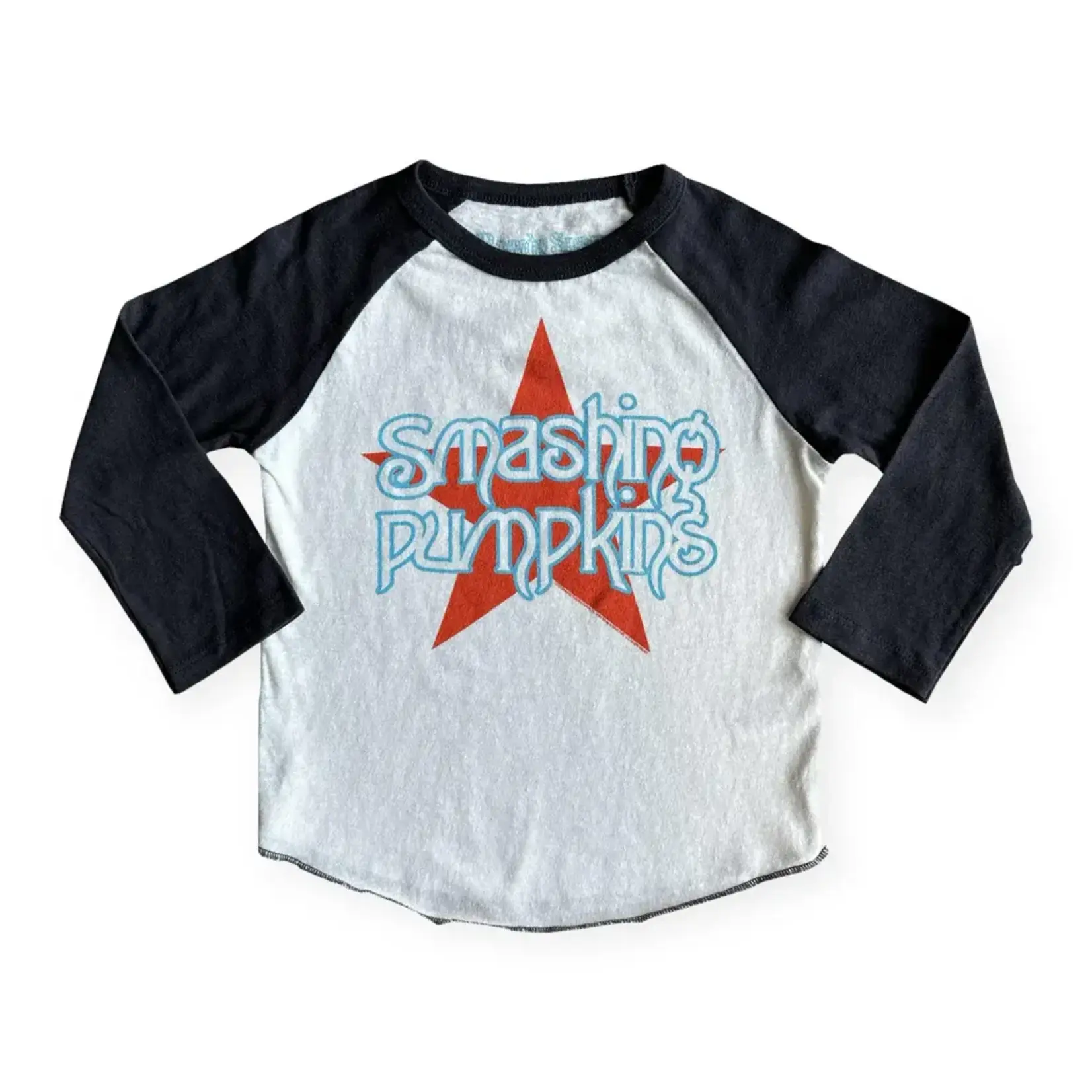 Rowdy Sprout Rowdy Sprout Vintage Black/White Smashing Pumpkins L/S Raglan Tee