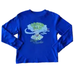 Rowdy Sprout Rowdy Sprout Tangled Up In Blue Green Day L/S Tee