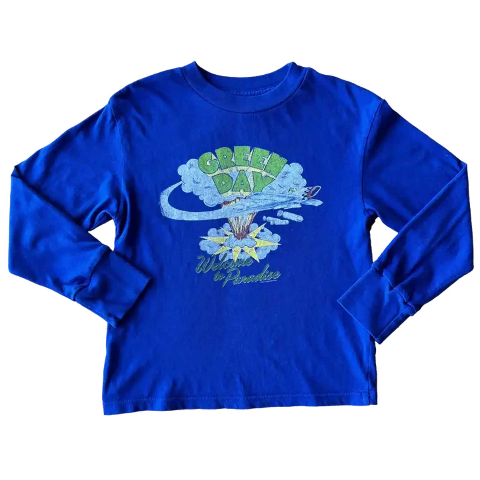 Rowdy Sprout Rowdy Sprout Tangled Up In Blue Green Day L/S Tee