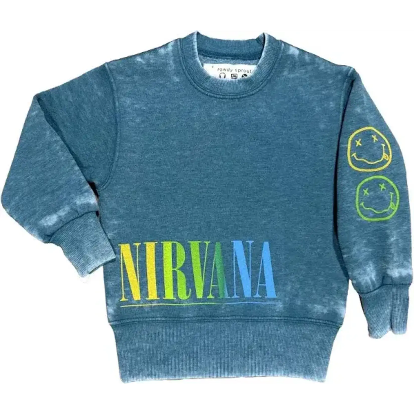 Rowdy Sprout Rowdy Sprout River Green Nirvana Green Crewneck