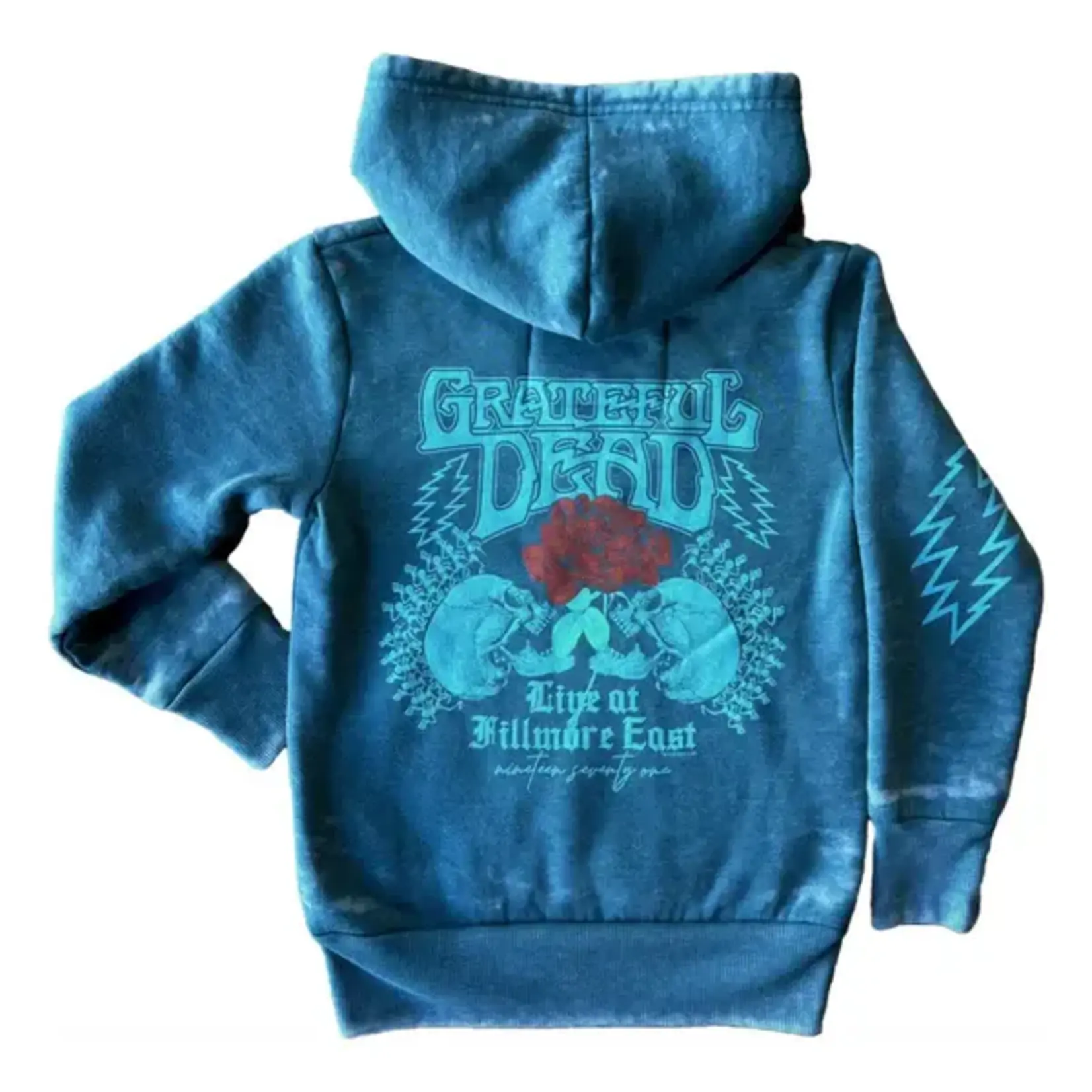 Rowdy Sprout Rowdy Sprout River Green Grateful Dead Skellies Hoodie