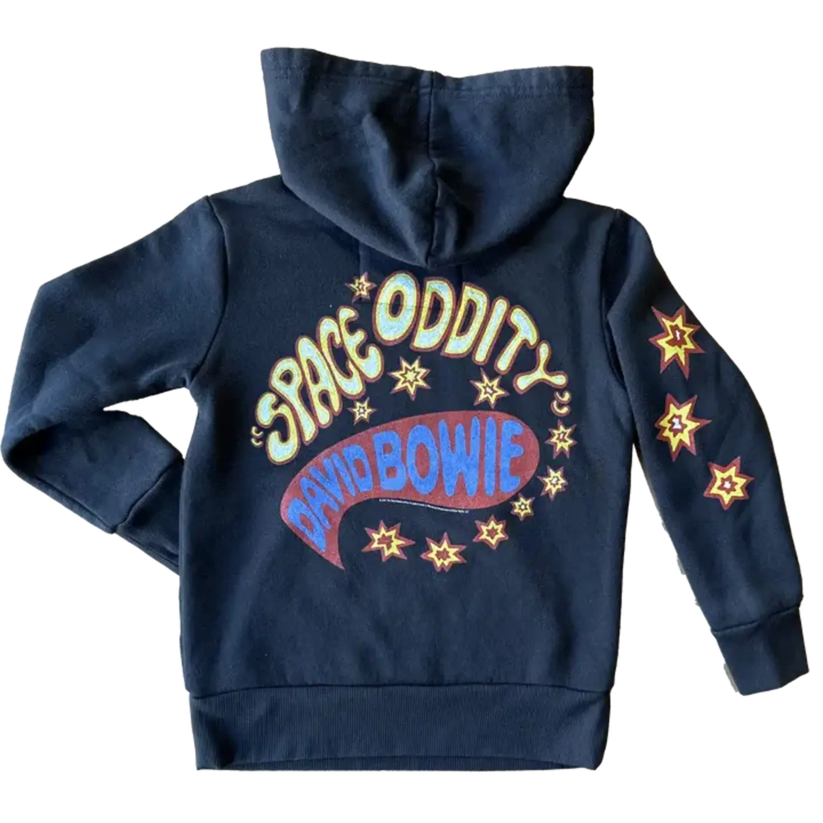 Rowdy Sprout Rowdy Sprout Jet Black Bowie Space Oddity Hoodie