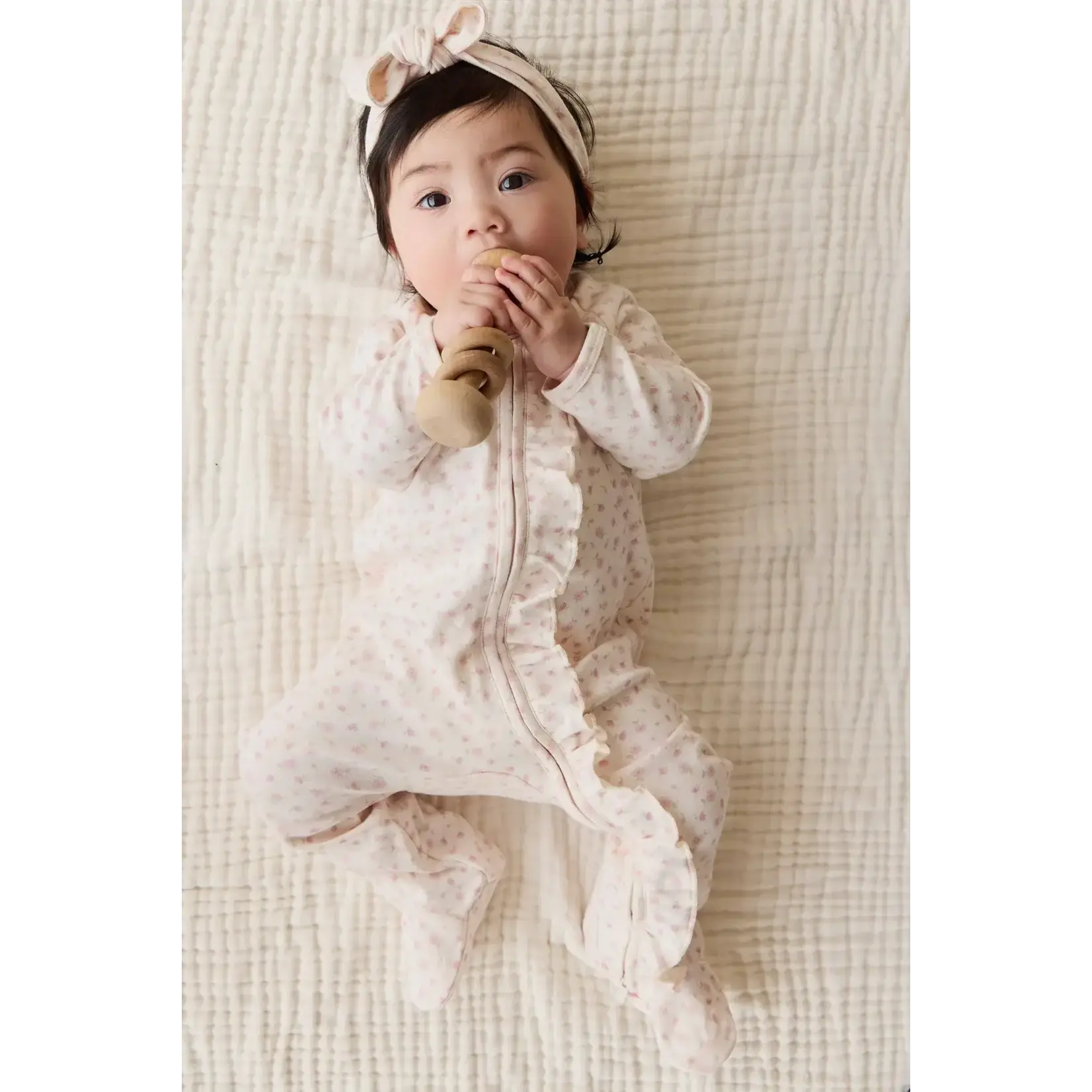 Jamie Kay Jamie Kay Victoria Blush Organic Cotton Melanie Onepiece