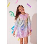 Lola & The Boys Lola & The Boys Sequin Ombre Party Dress