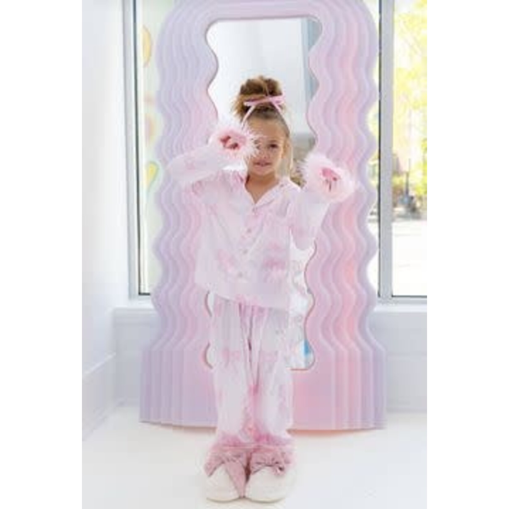 Lola & The Boys Lola & The Boys Pretty in Bows Silky Set