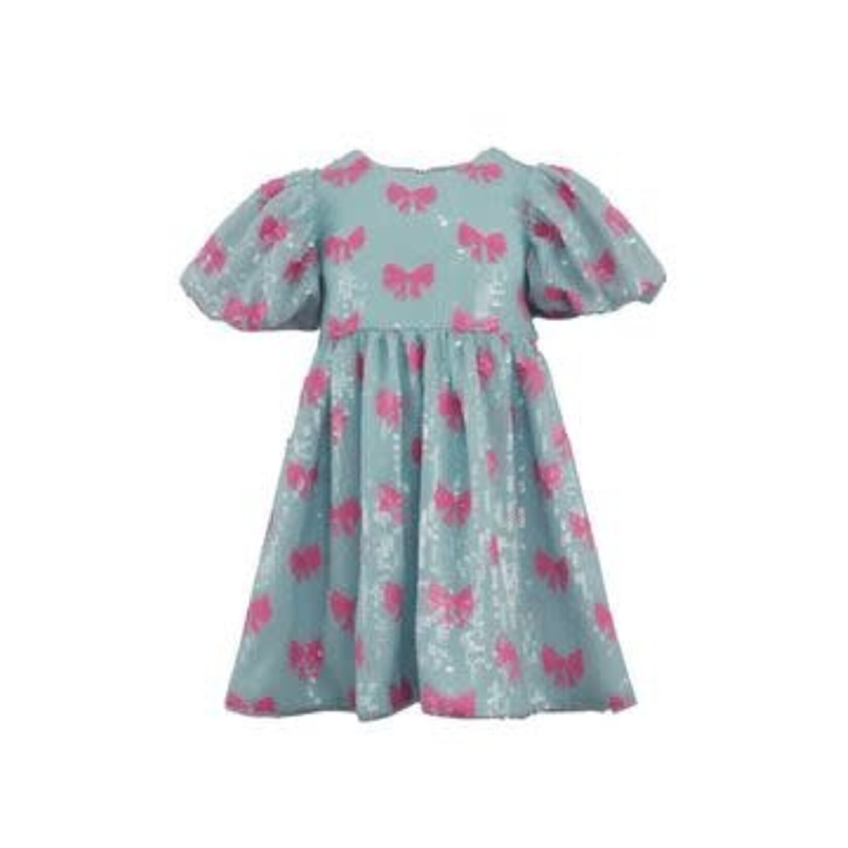 Lola & The Boys Lola & The Boys Pretty in Bows Sequin Dress