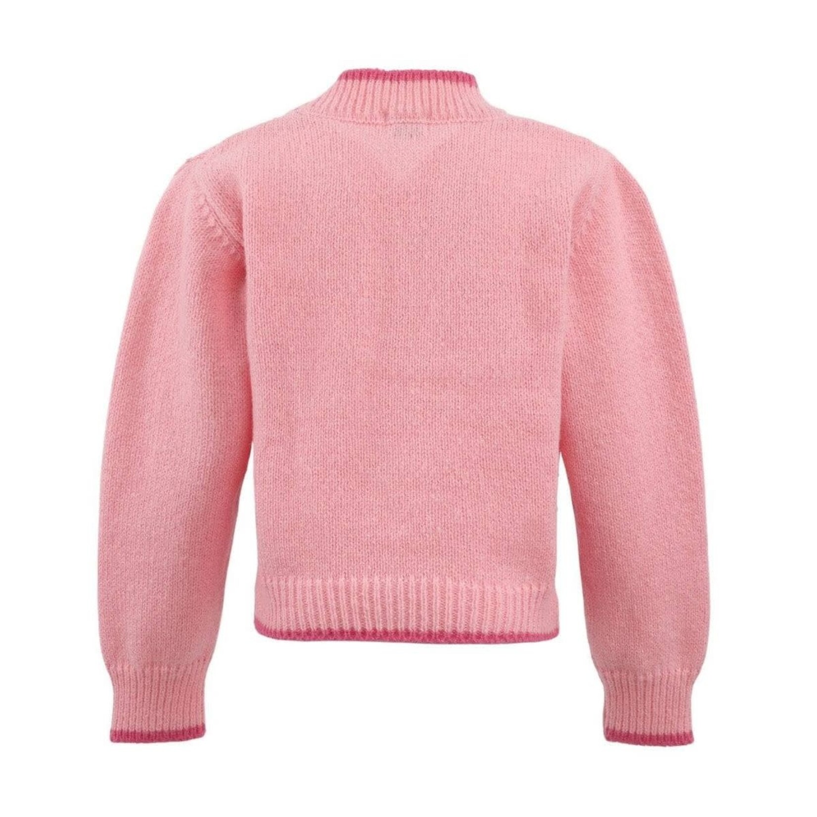Lola & The Boys Lola & The Boys Pink Sweetheart Cardigan