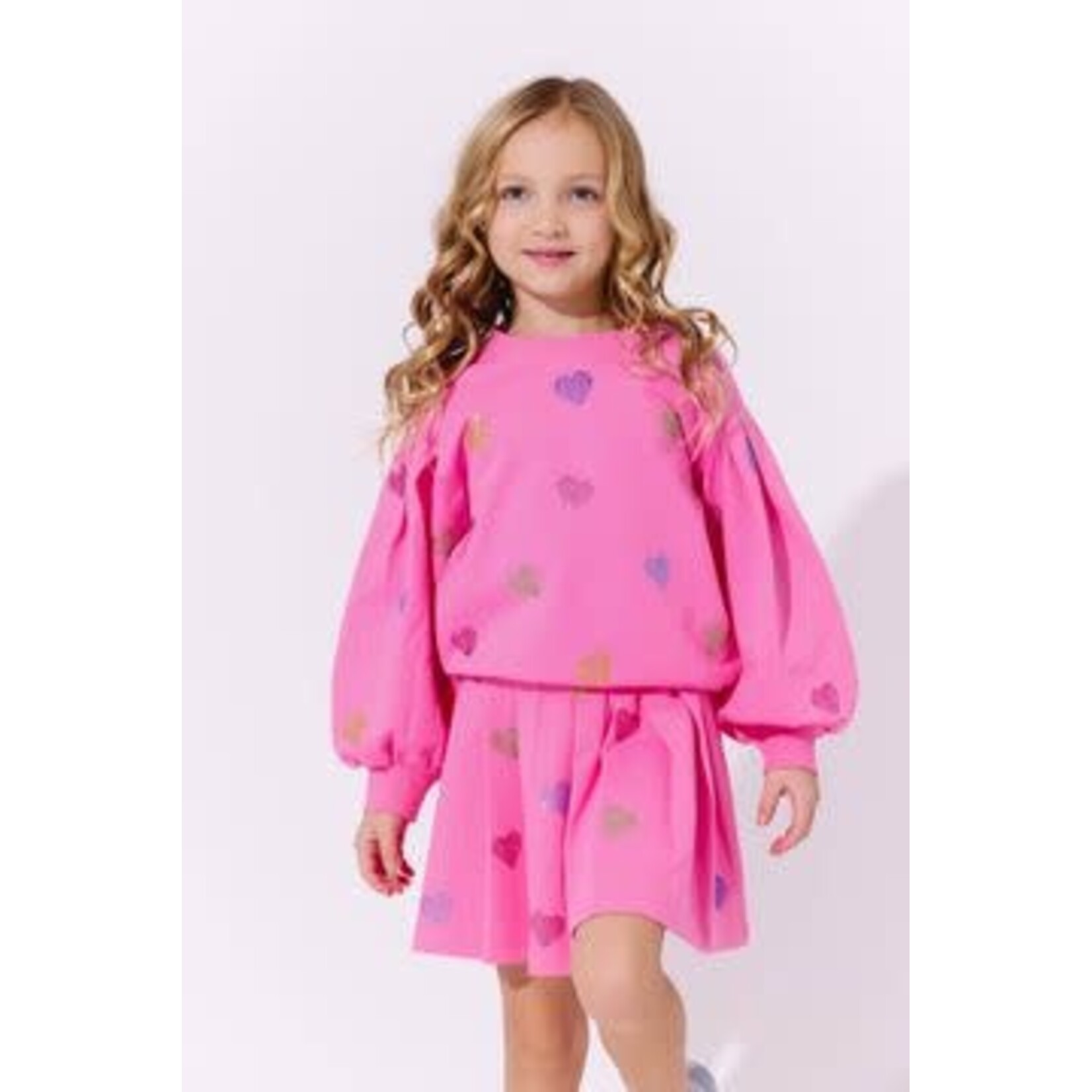 Lola & The Boys Lola & The Boys Pink Sparkle Hearts Set