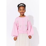 Lola & The Boys Lola & The Boys Pearl Bow Cardigan