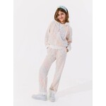 Lola & The Boys Lola & The Boys Pastel Rainbow Knit Shimmer Set