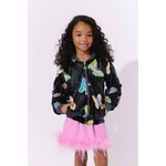 Lola & The Boys Lola & The Boys Magic Butterfly Sequin Bomber