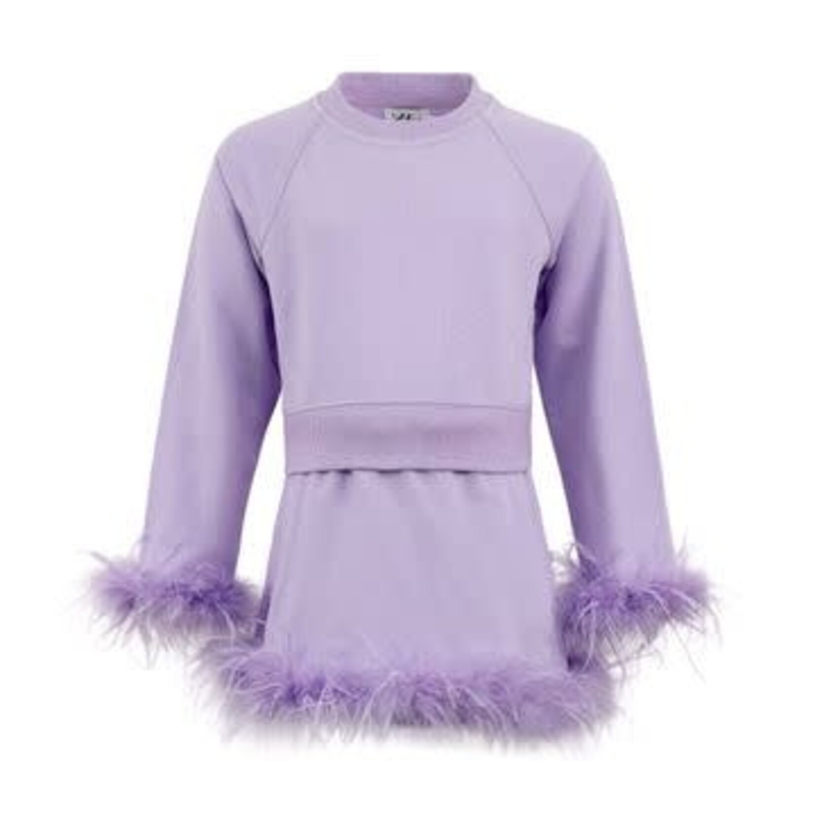 Lola & The Boys Lola & The Boys Lavender Feather Suit