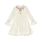 Tutu Du Monde Tutu Du Monde Milk Rosy Ribbons Tulle Dress