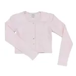 Theme Theme Pink Tail Puff Heart Cardigan