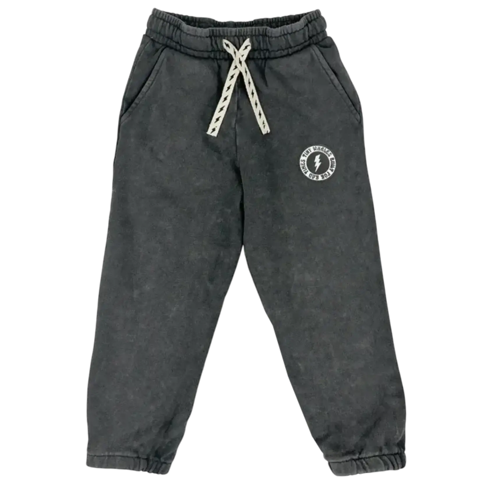 Tiny Whales Tiny Whales Mineral Black Road Trip Sweatpants