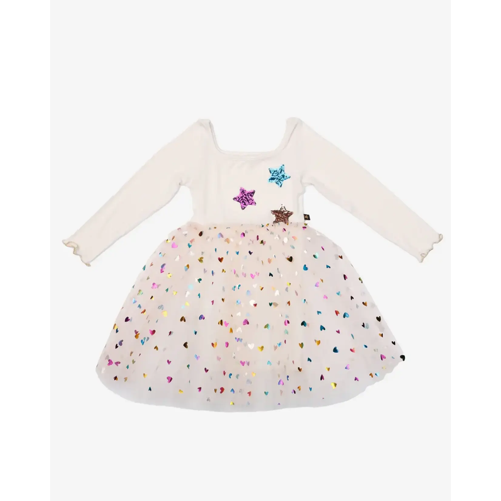 Petite Hailey Petite Hailey White Aurora Tutu Dress
