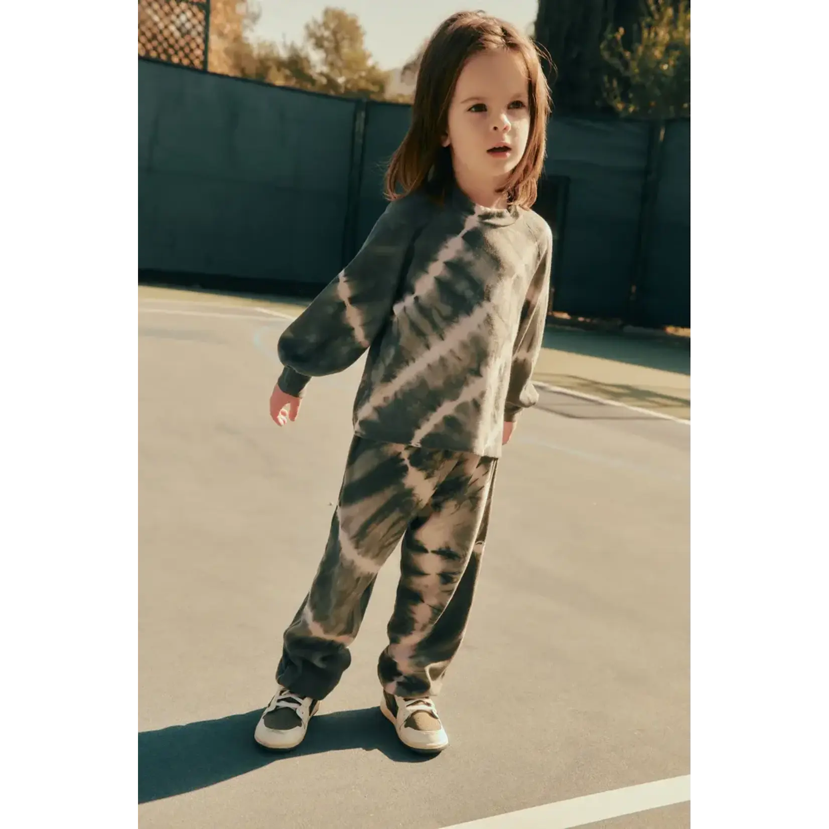 Fairwell Fairwell Grassland Mellow Raglan And Pocket Sweats Set