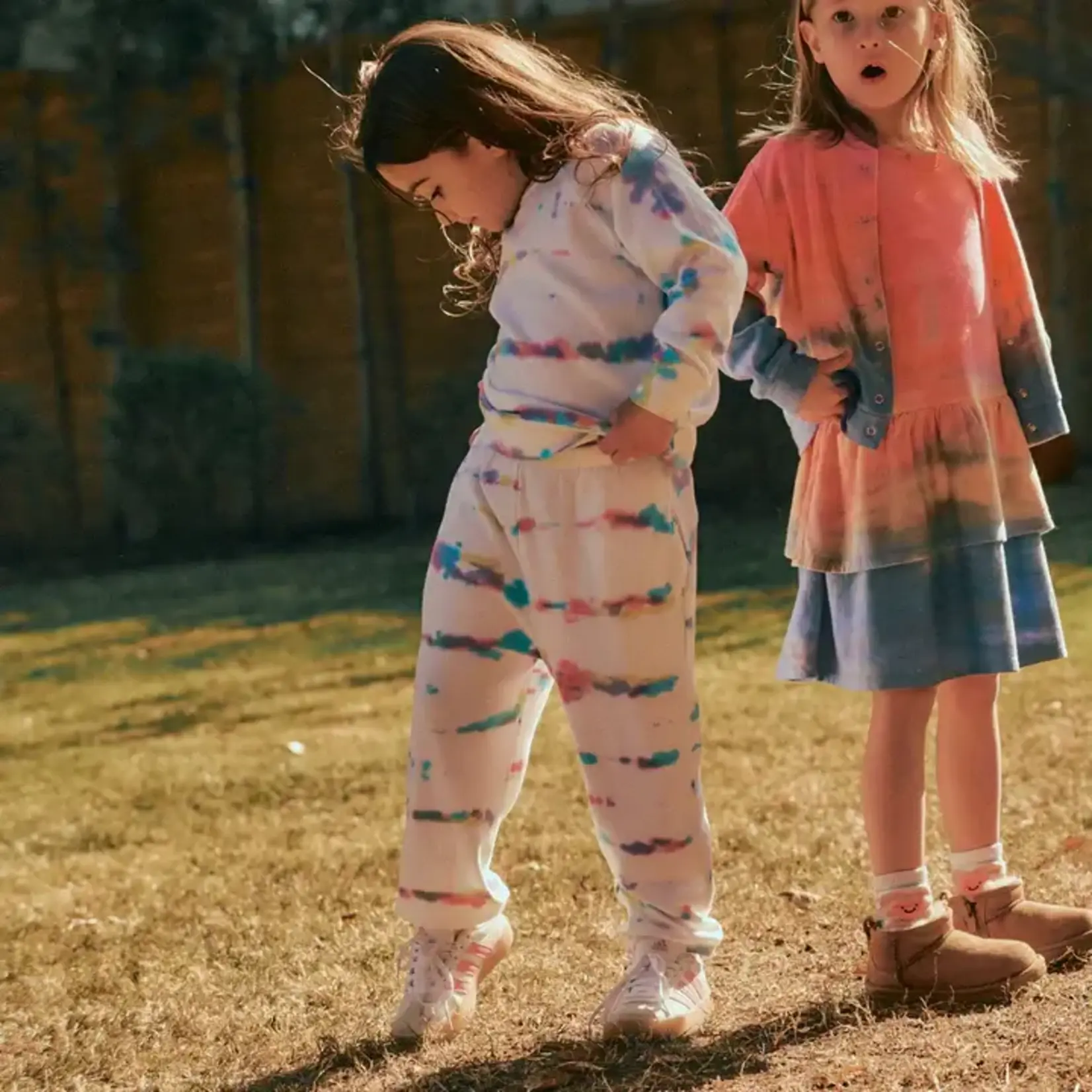 Fairwell Fairwell Candy Mellow Raglan And Pocket Sweat Set