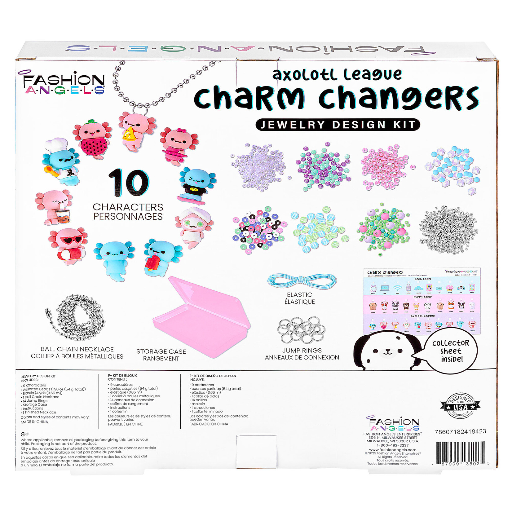 Fashion Angels Fashion Angels Charm Changers Jewelry Design Kit Axolotl League