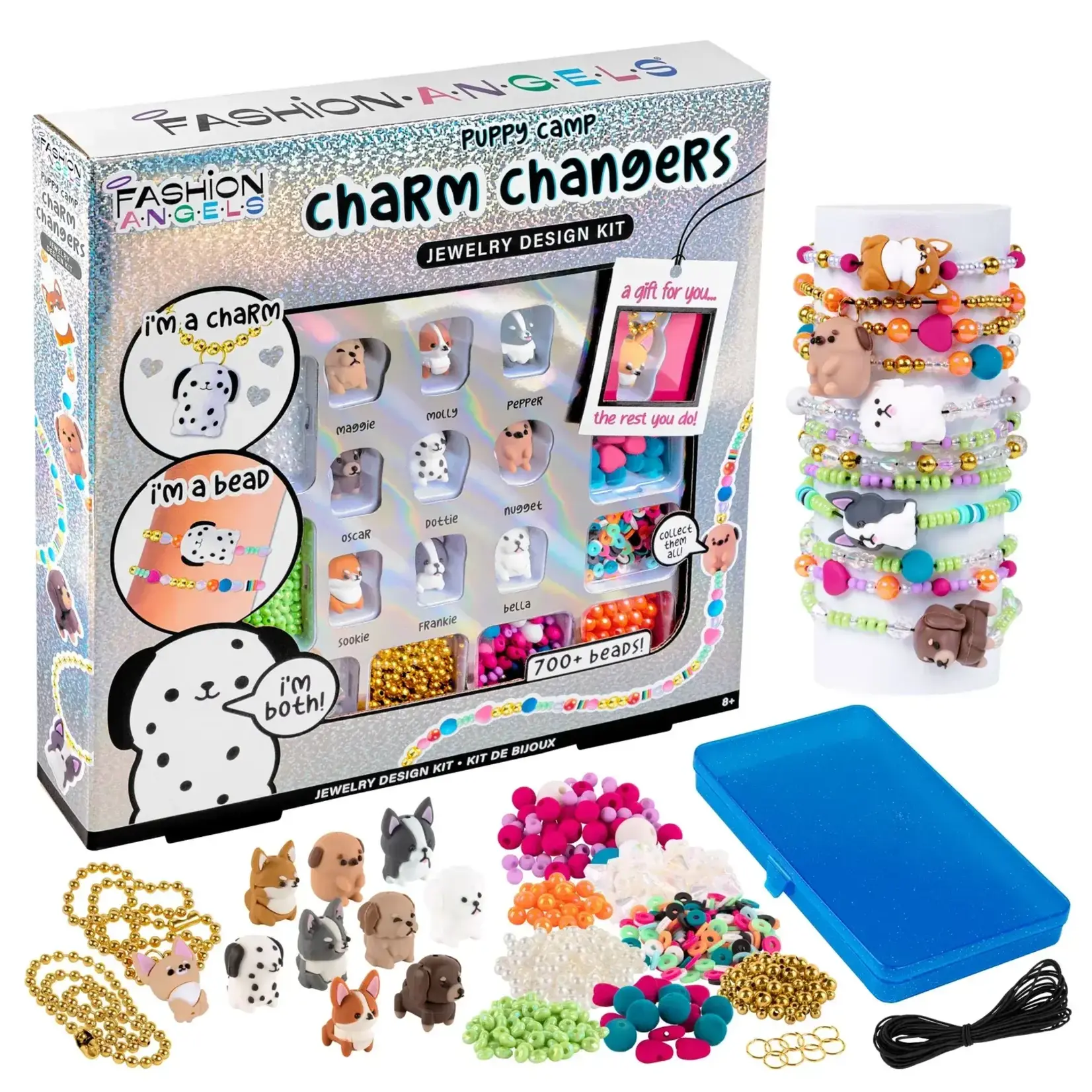 Fashion Angels Fashion Angels Charm Changers Jewelry Design Kit Puppy Camp