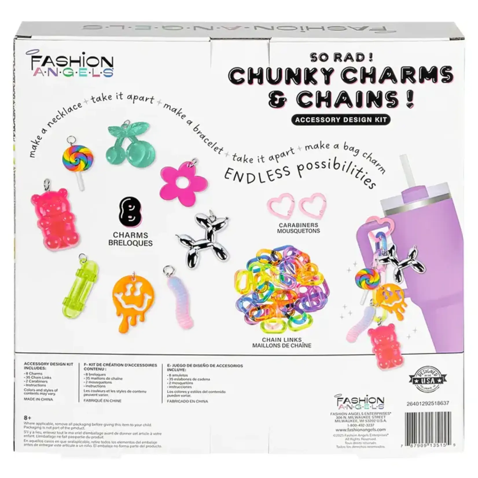 Fashion Angels Fashion Angels Chunky Charms & Chains So Rad Jewelry Kit