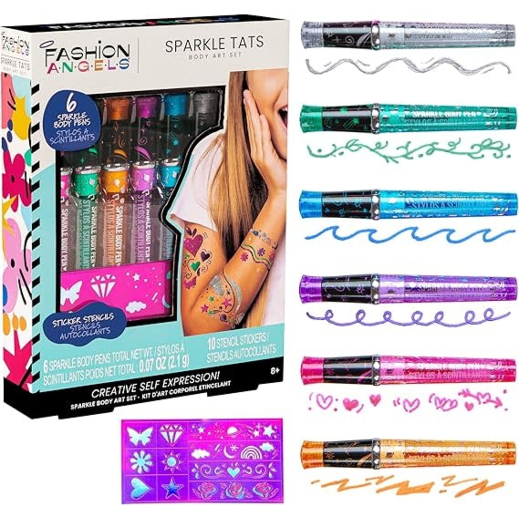 Fashion Angels Fashion Angels Sparkle Tats Tattoo Artist Kit