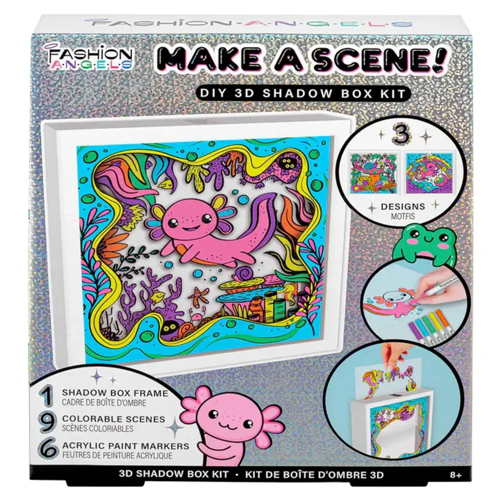 Fashion Angels Fashion Angels Make A Scene DIY Shadow Box Kit