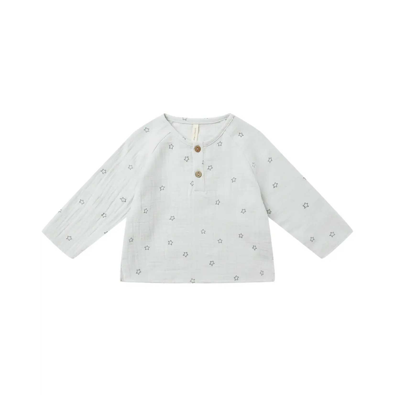 Quincy Mae Quincy Mae Twinkle Zion Shirt And Woven Pant Set