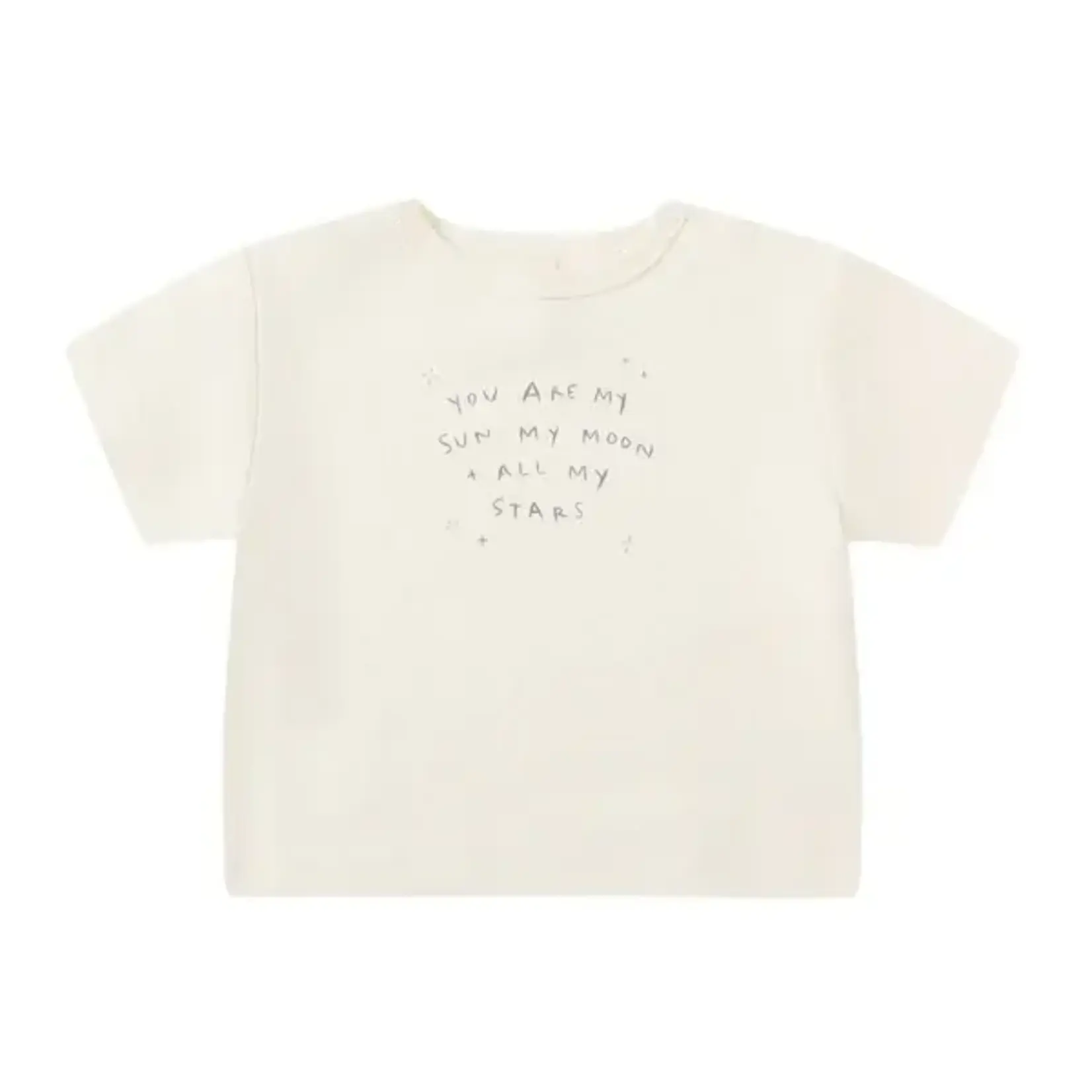 Quincy Mae Quincy Mae Sun,Moon & Star Boxy Tee