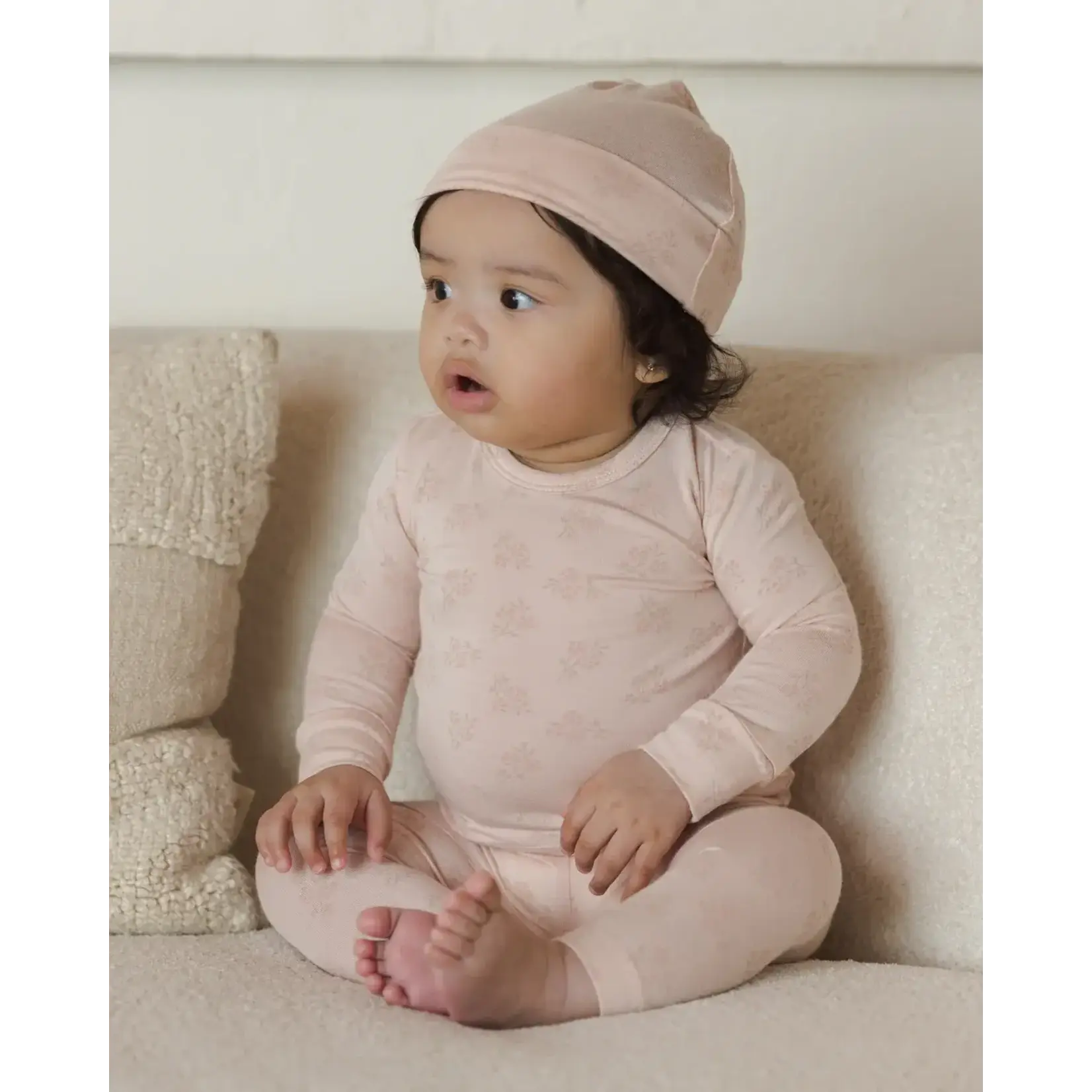 Quincy Mae Quincy Mae Pink Blossom Modal Pj Set