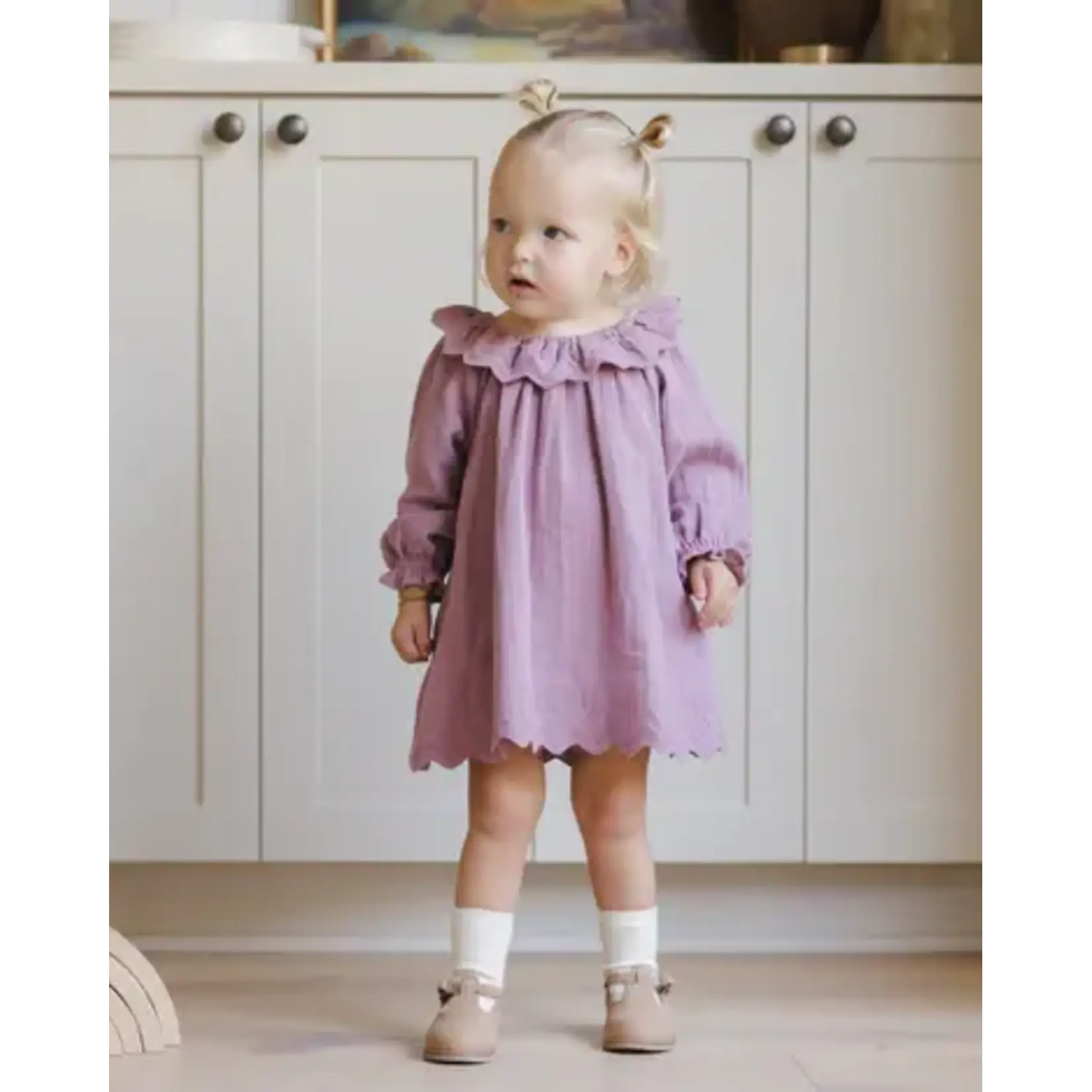 Quincy Mae Quincy Mae Mulberry L/S Isla Dress