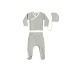 Quincy Mae Quincy Mae Forest Stripe Take Home Set