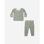 Quincy Mae Quincy Mae Forest Bamboo Check Pj Set