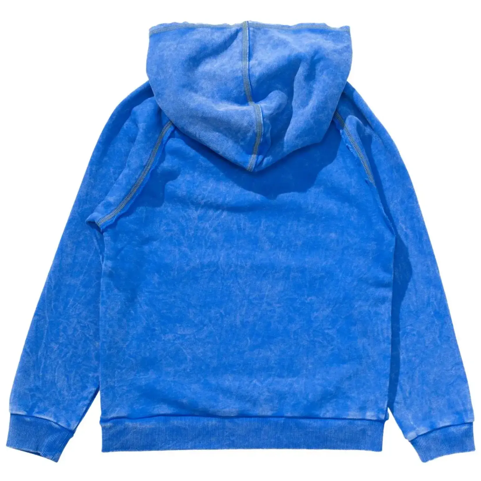 Munster Munster Mineral Royal Blue Flatflock Hoody