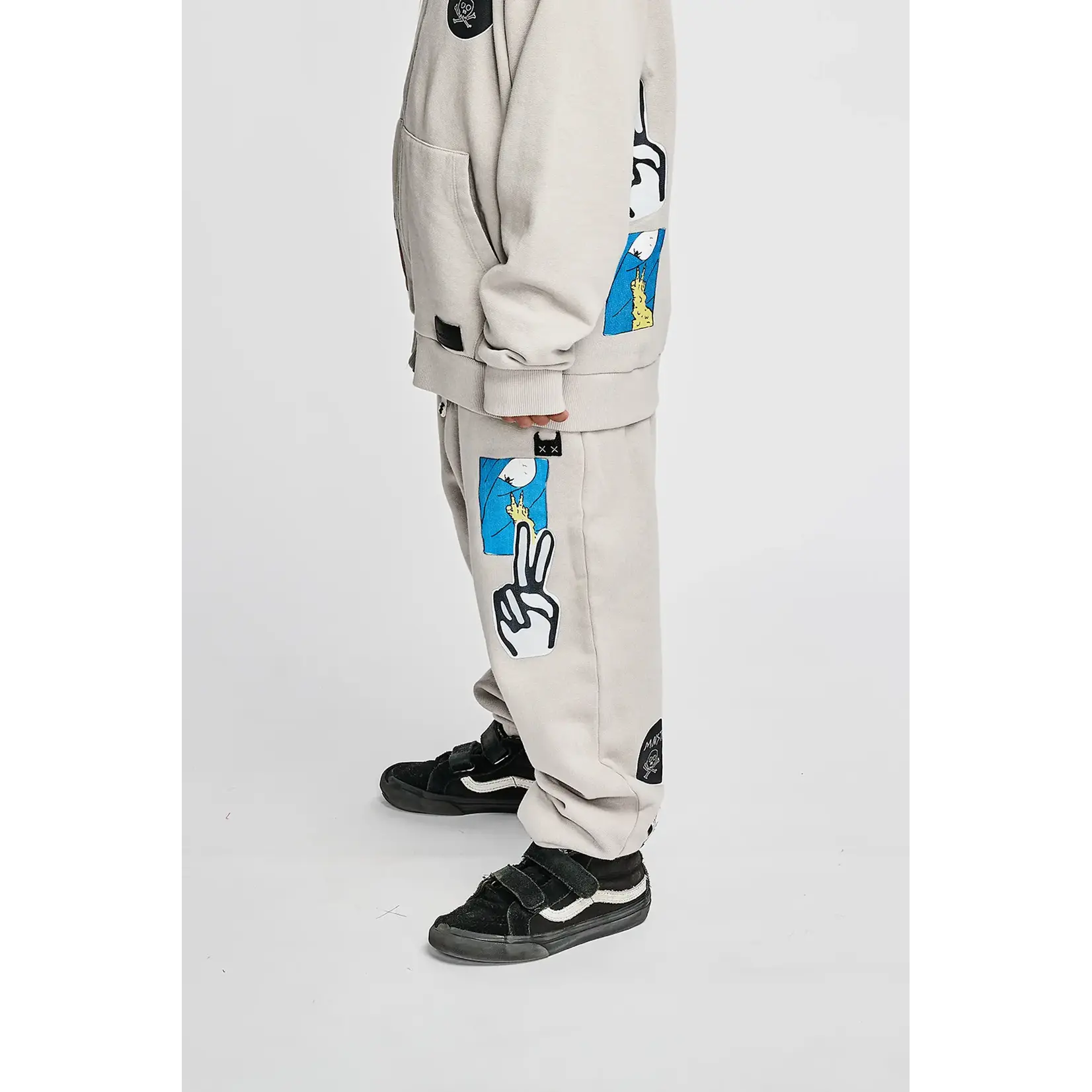 Munster Munster Light Grey Badger Pant