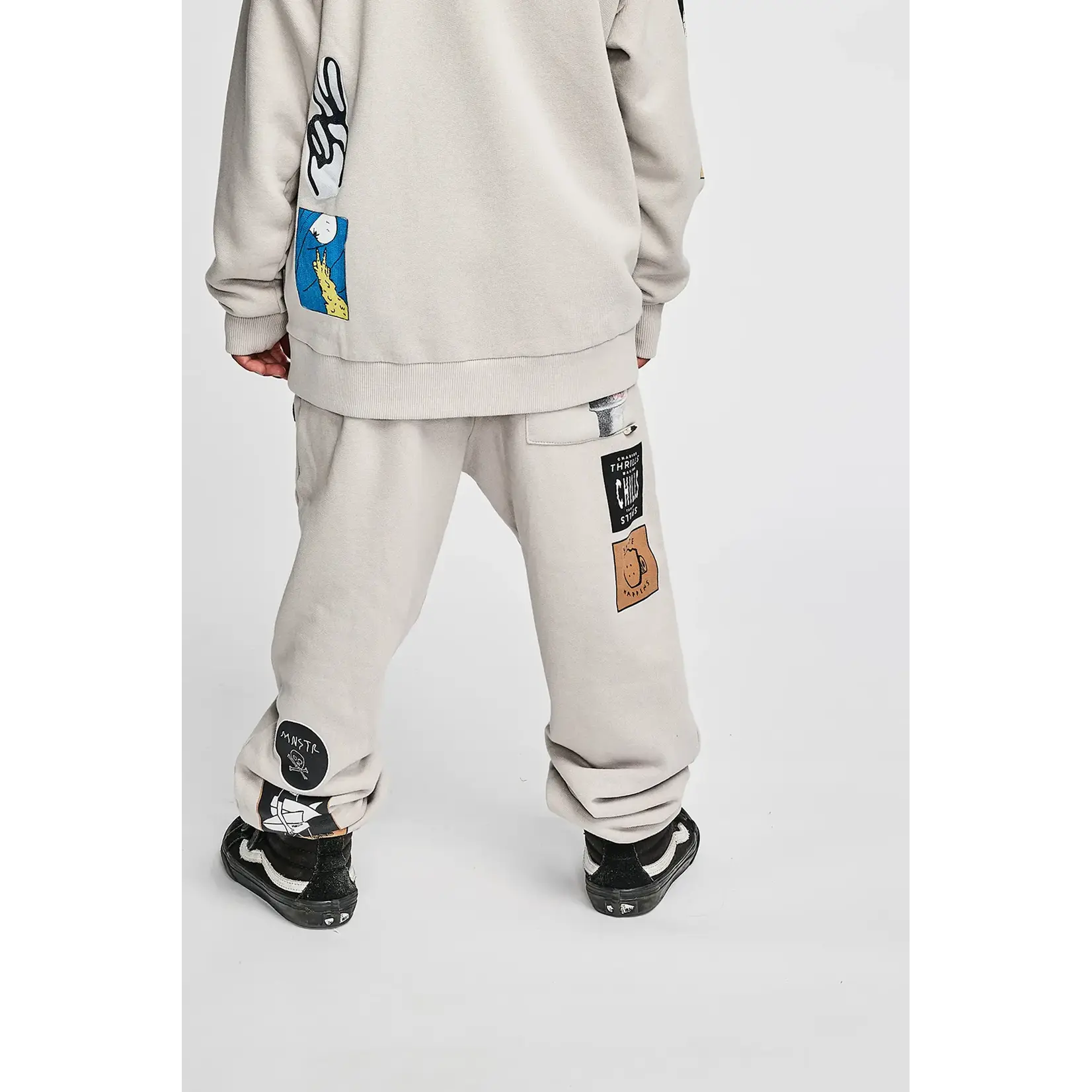 Munster Munster Light Grey Badger Pant