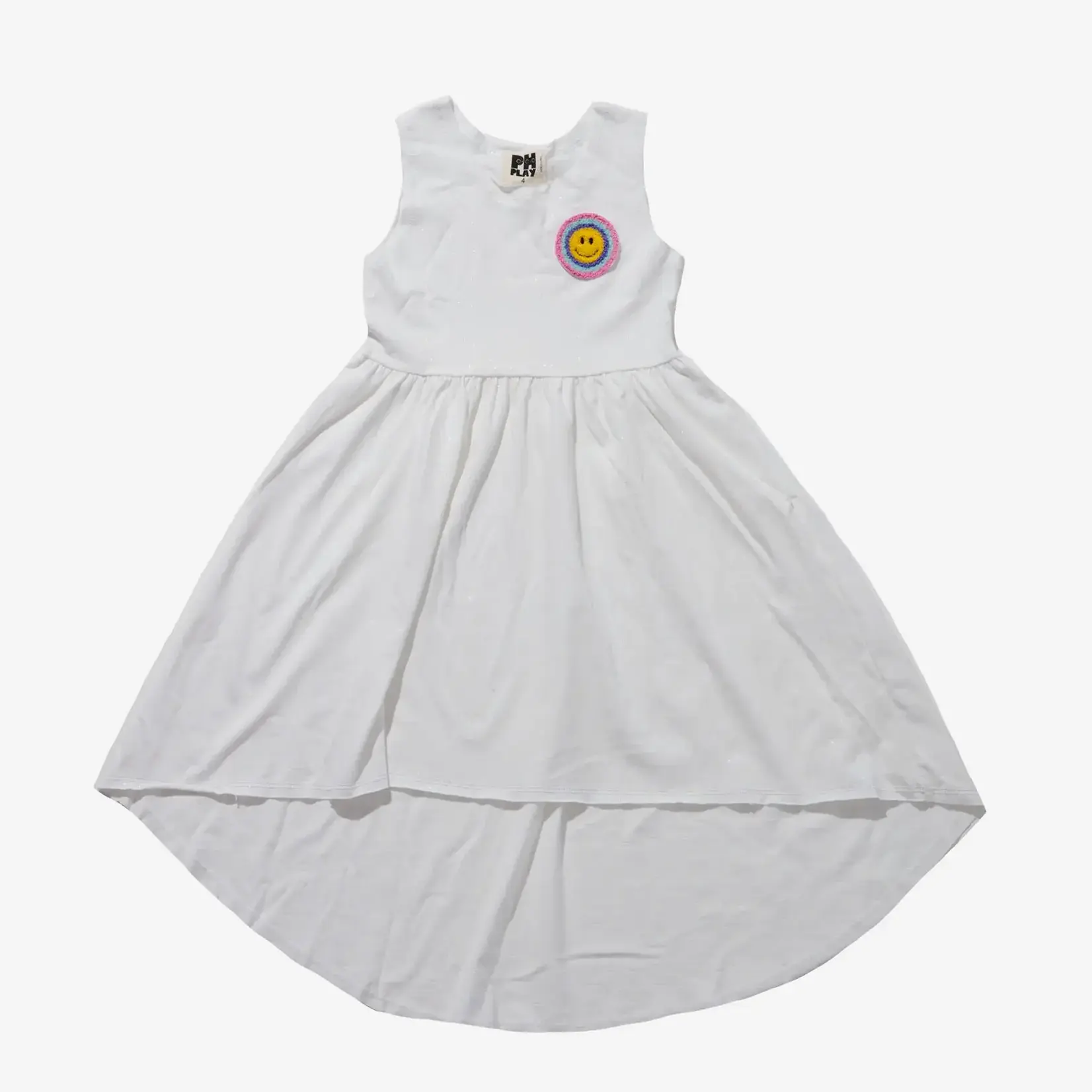 Petite Hailey Petite Hailey Ivory Multi Smile UB Dress
