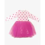 Petite Hailey Petite Hailey Pink Heart Tutu Dress