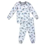 Esme Esme To The Moon Boys L/S Top And Bottom PJ Set