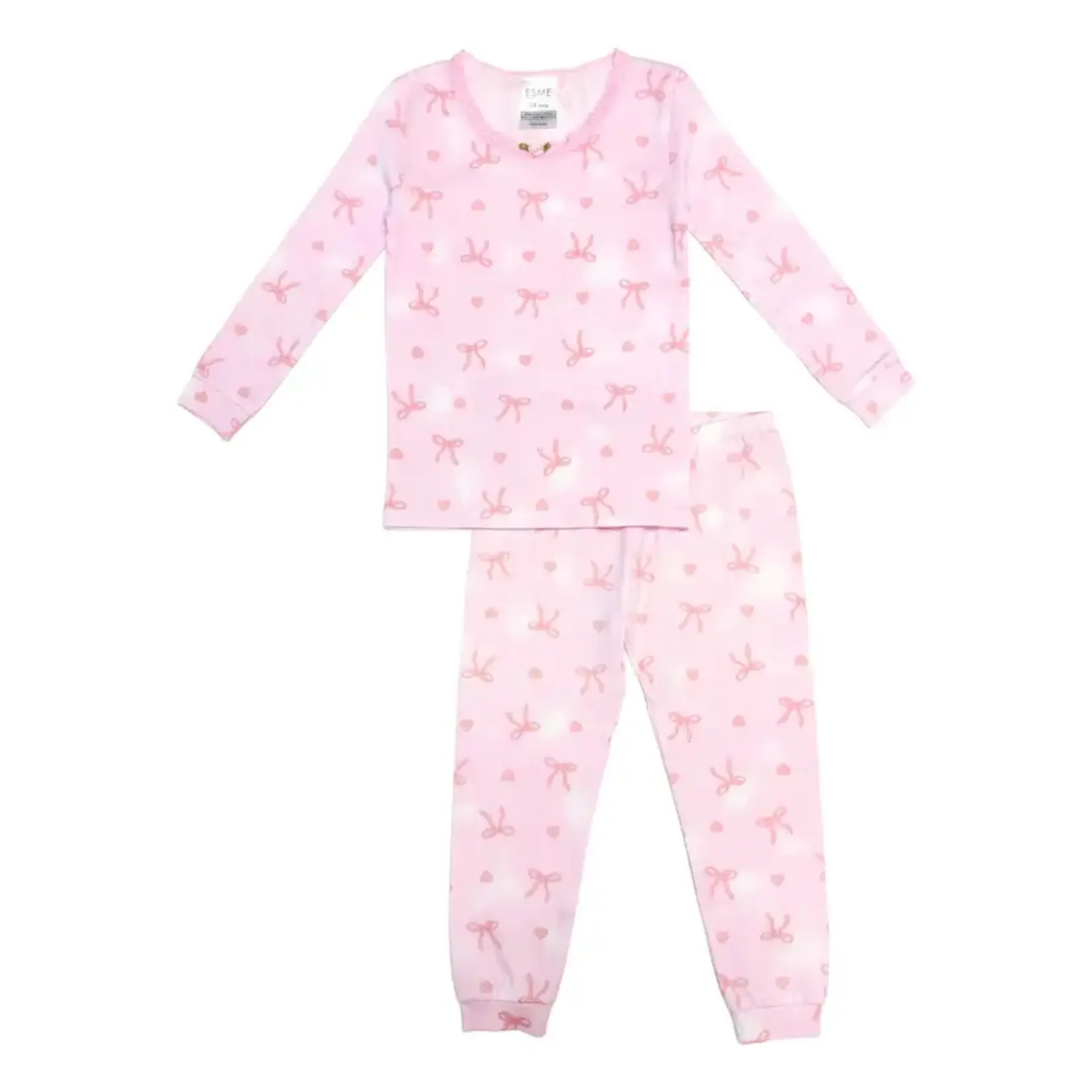 Esme Esme Coquette L/S Top And Bottom Set