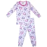 Esme Esme Charms Girls L/S Top And Pant Pj Set