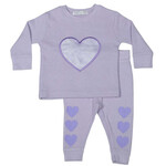 Mish Mish Mish Mish Lilac Heart Tie Dye 2pc Set
