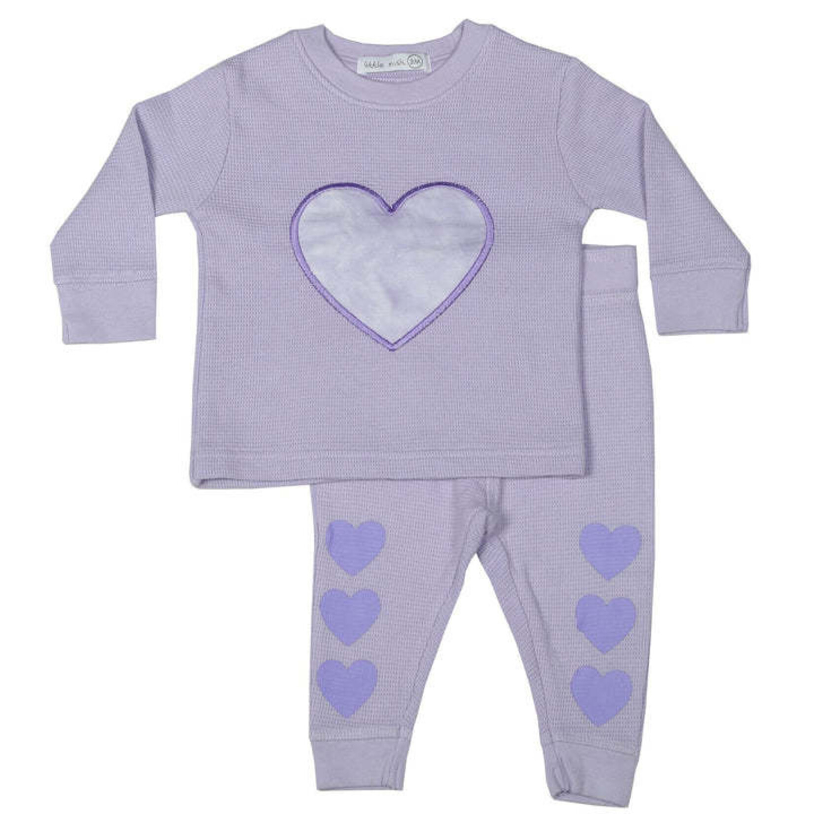 Mish Mish Mish Mish Lilac Heart Tie Dye 2pc Set