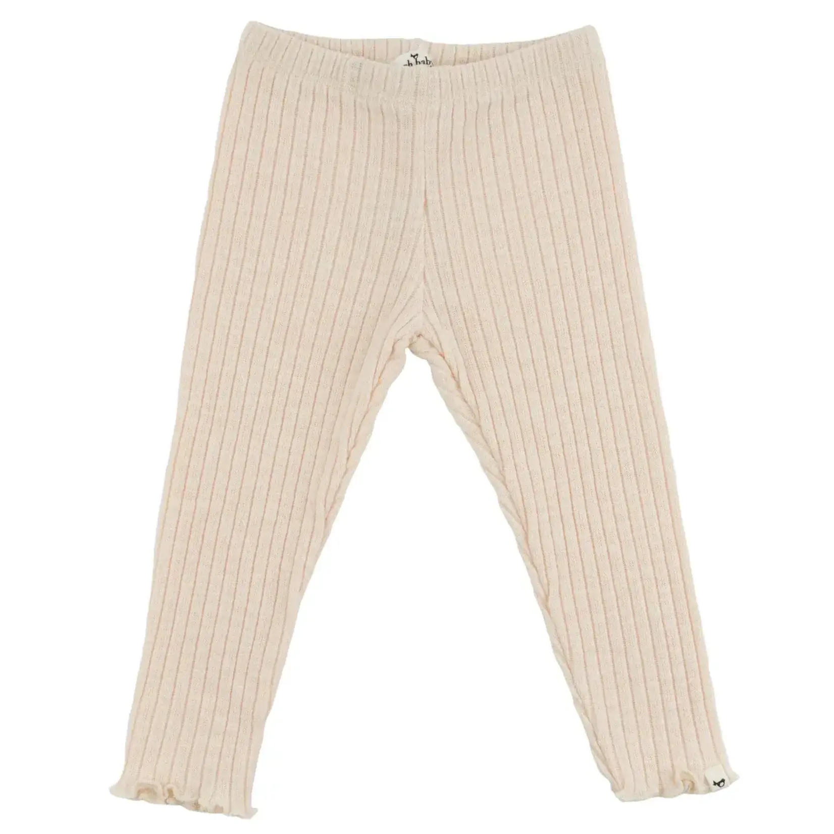 Oh Baby! Oh Baby Wide Rib Lettuce-Edge Legging