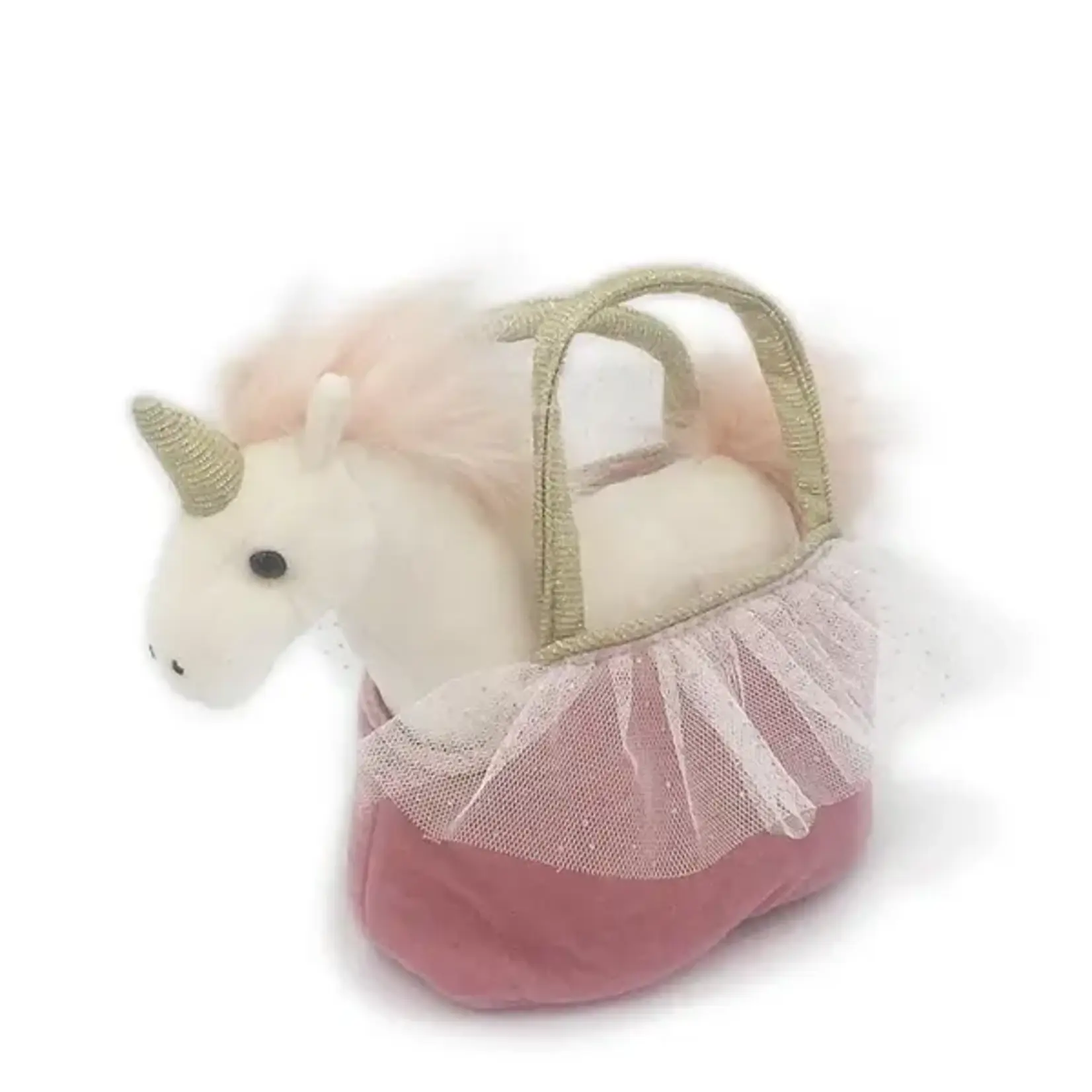 Mon Ami Designs Mon Ami Pretty Unicorn Plush Toy In Purse Ophelia