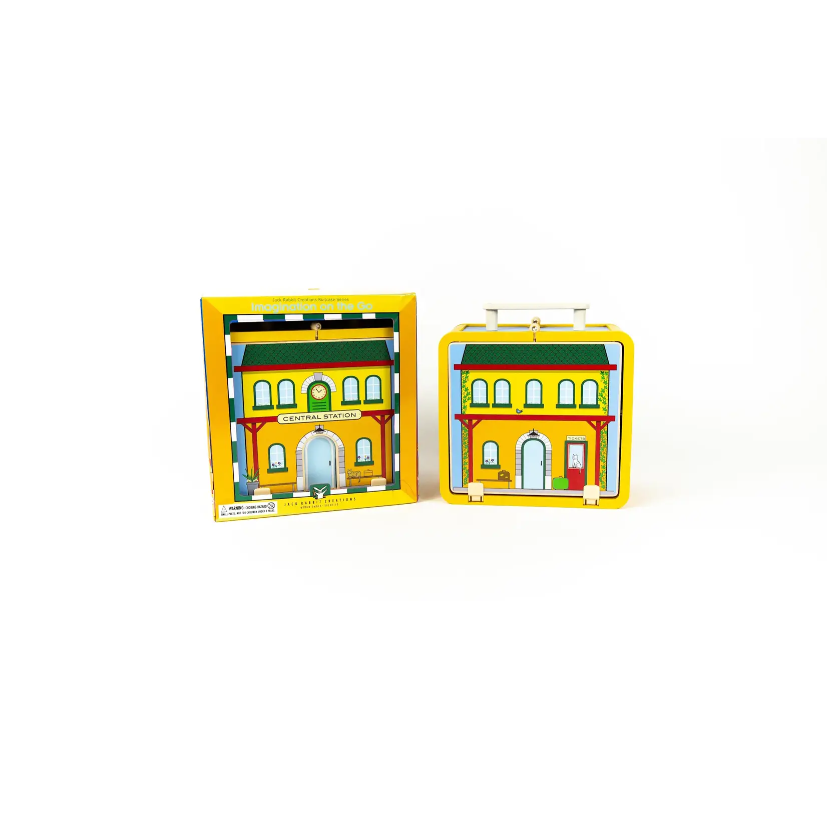 Jack Rabbit Creations, Inc. Jack Rabbit Creations Suitcase: Train Station